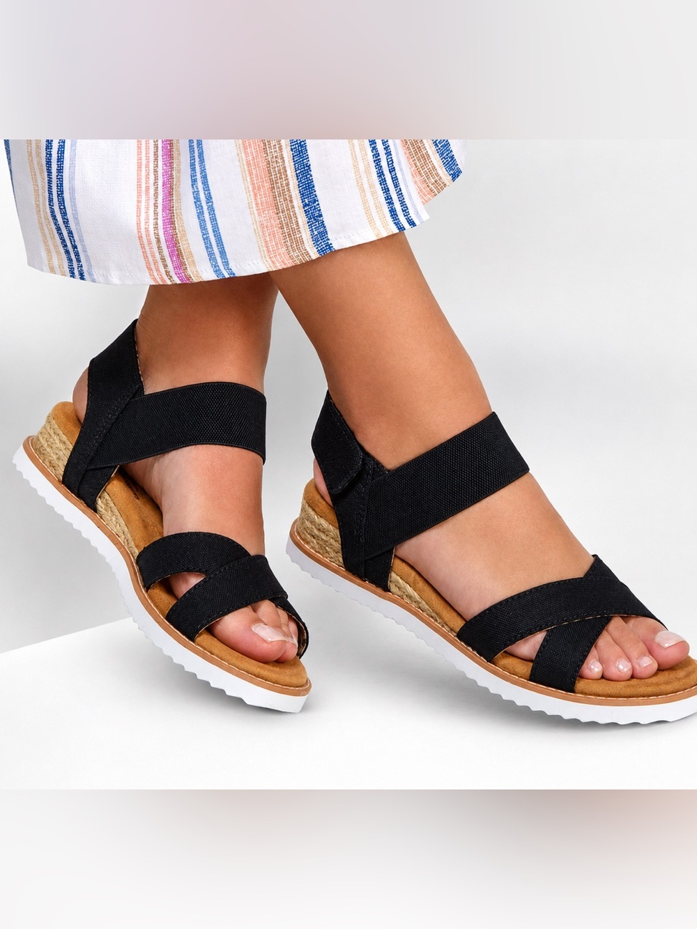 Skechers BOBS Desert Kiss Secret Picnic Sandals
